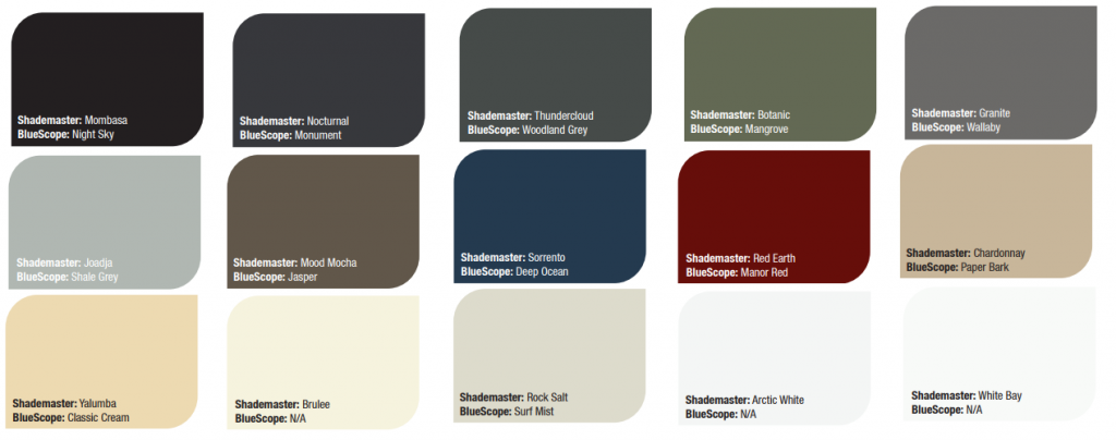 hunter douglas applause kinship color chart